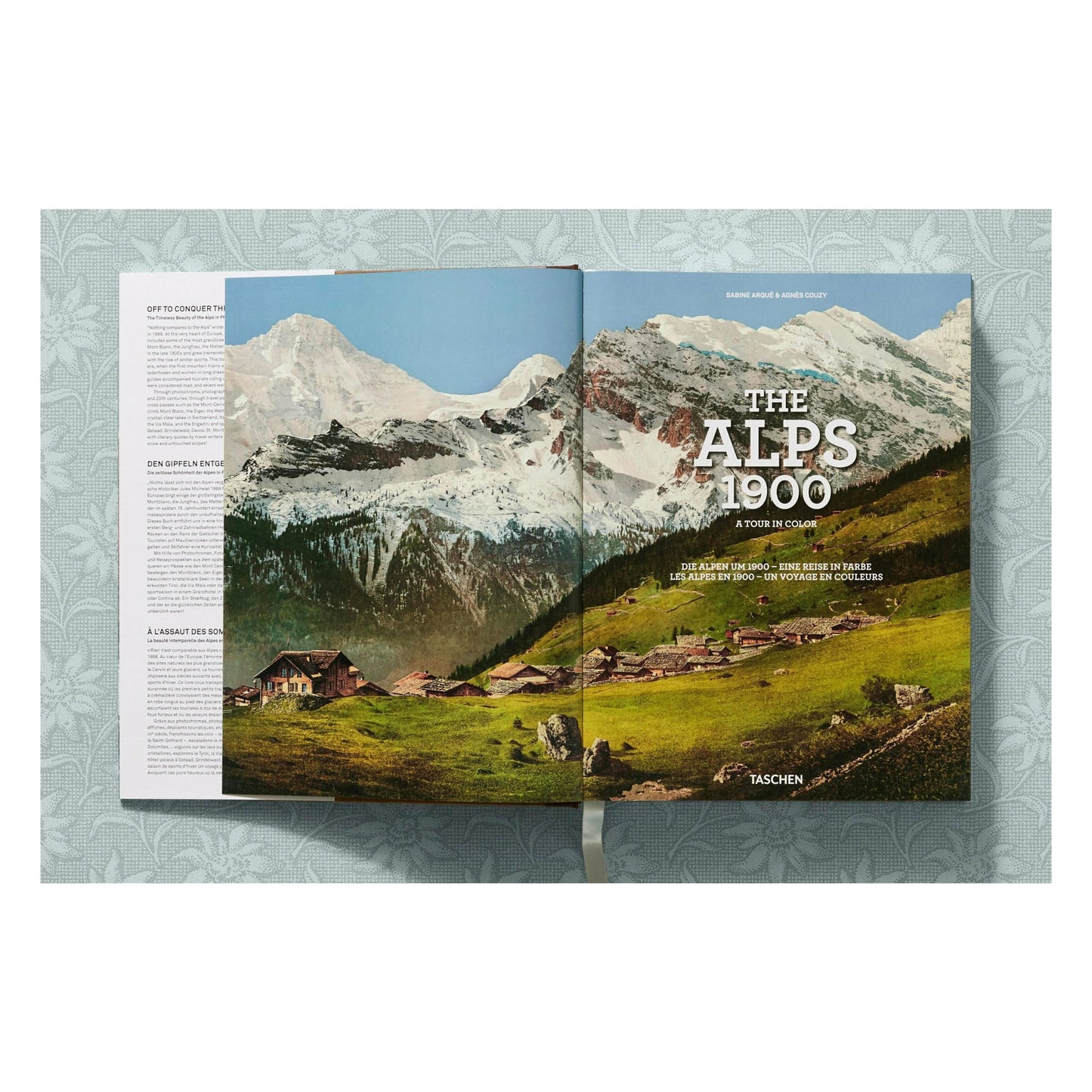 The Alps 1900. A Portrait in Color (German, French, English) Book
