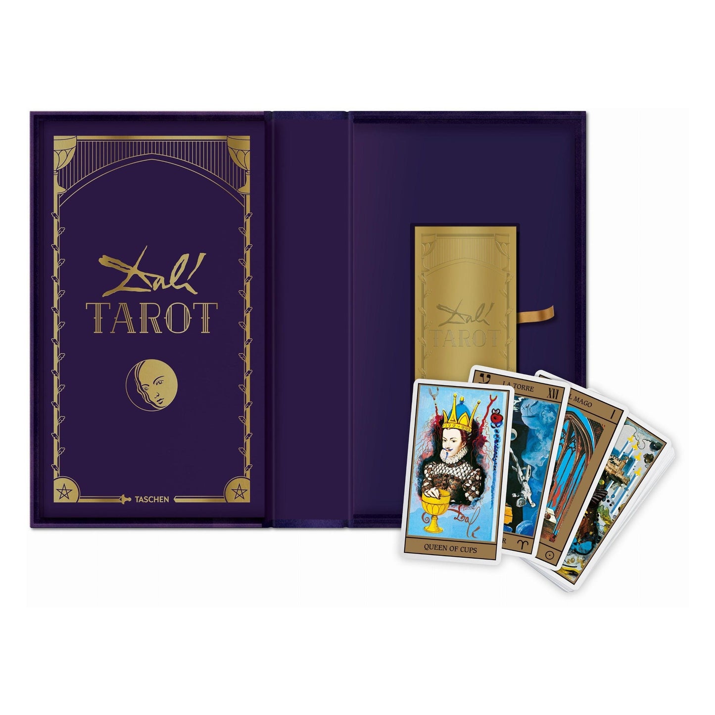 Dalí. Tarot (German, French, English) Book