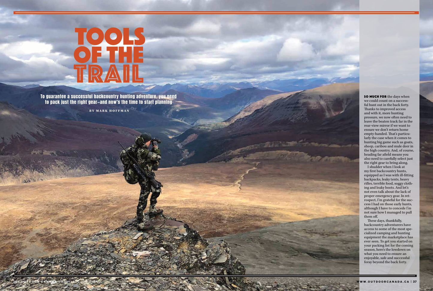 Outdoor Canada - Summer 2024: 12 Must-Haves For Remote Hunts, The Giant Trout Of Great Bear Lake, Big Fish Blue Print, Is Your Rifle Ammo Toxic, Fly-Fishing, Why Lunkers Are Important & More!