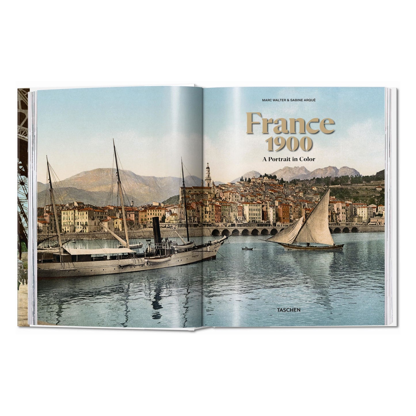 France 1900. A Portrait in Color (German, French, English) Book