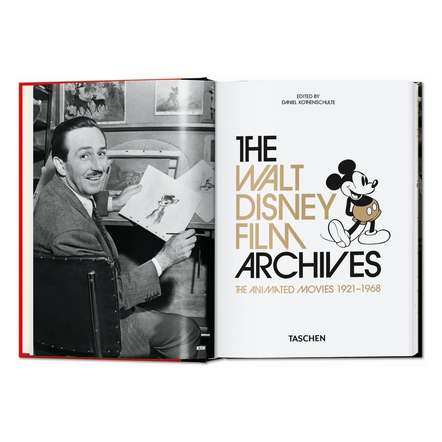 The Walt Disney Film Archives. The Animated Movies 1921–1968. 45th Ed. (English) Book