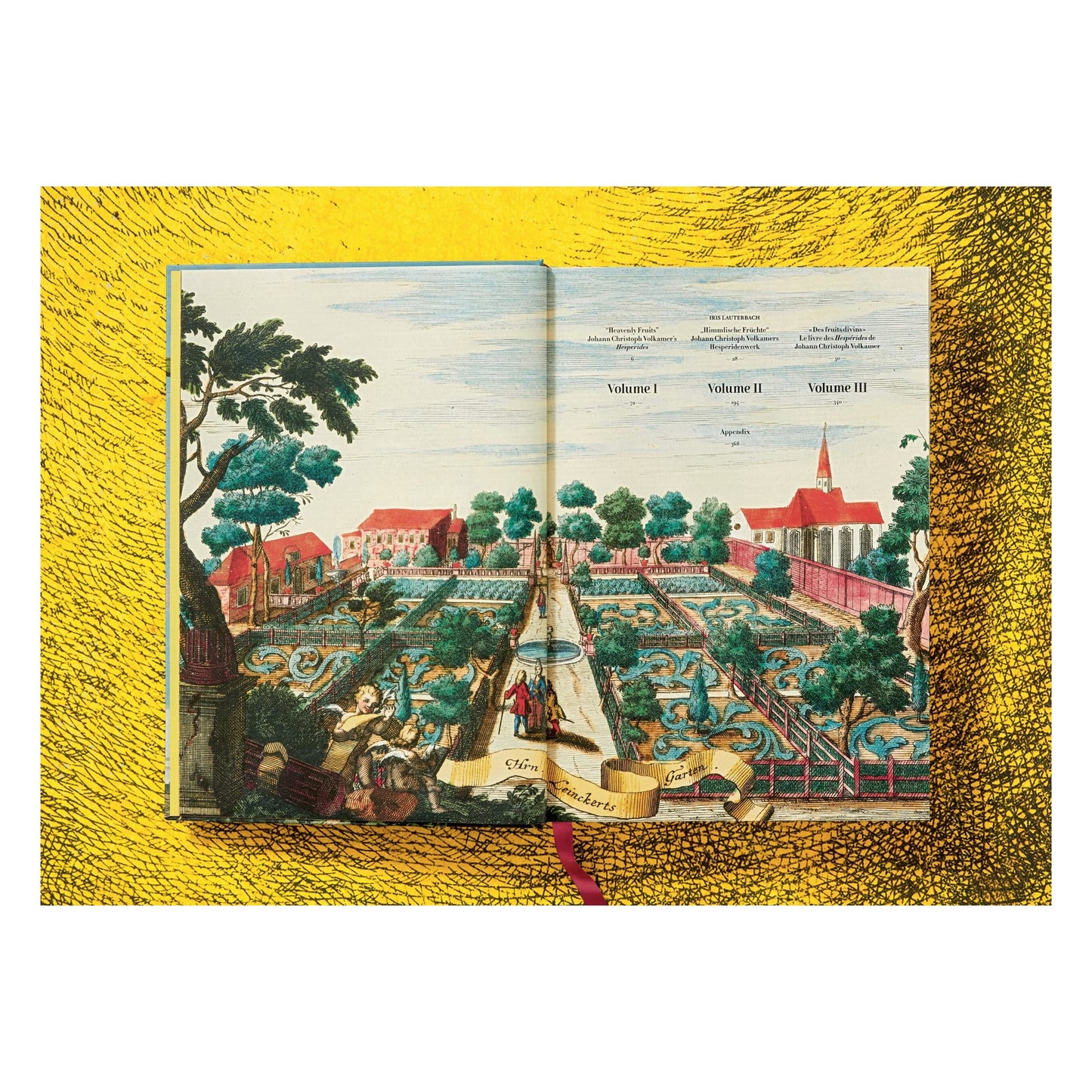 J. C. Volkamer. The Book of Citrus Fruits (German, French, English) Book