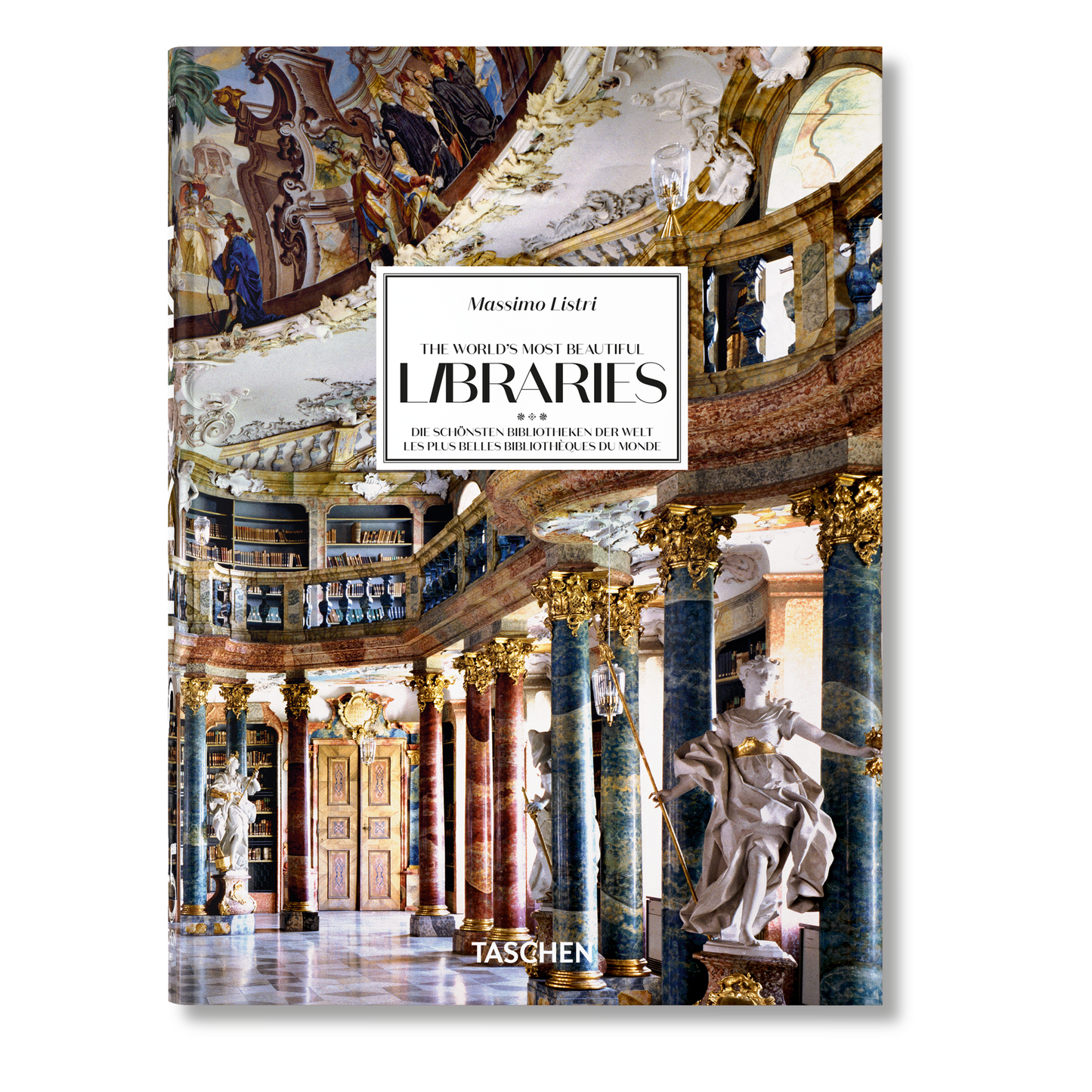 Massimo Listri. The World’s Most Beautiful Libraries. 45th Ed. (German, French, English) Book