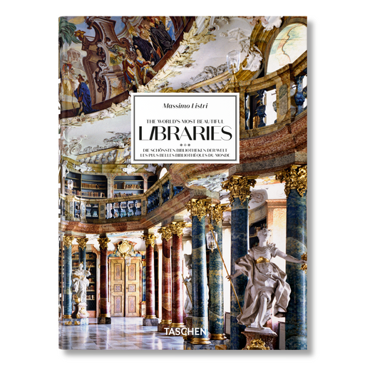 Massimo Listri. The World’s Most Beautiful Libraries. 45th Ed. (German, French, English) Book