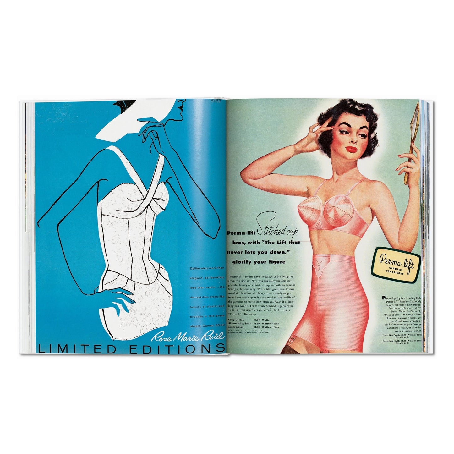 All-American Ads of the 50s (German, French, English) Book