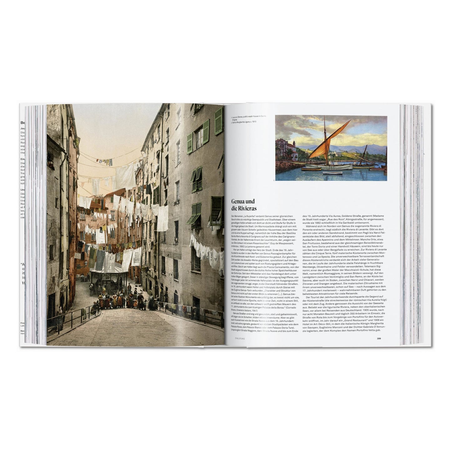 Italy 1900. A Portrait in Color (German, French, English) Book