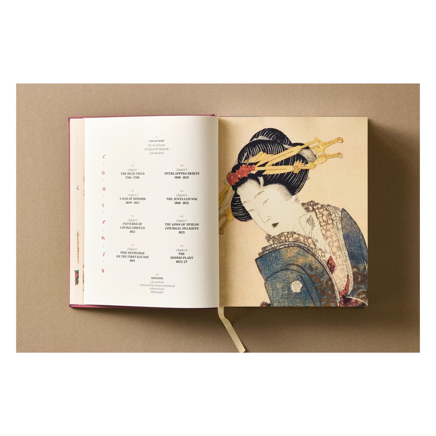 Hokusai. Shunga (German, French, English) Book