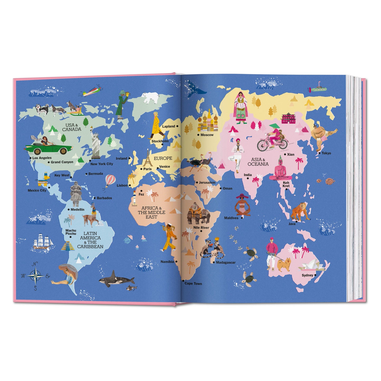 The New York Times Explorer. 100 Dream Trips Around the World From the Algarve to Xian (English) Book