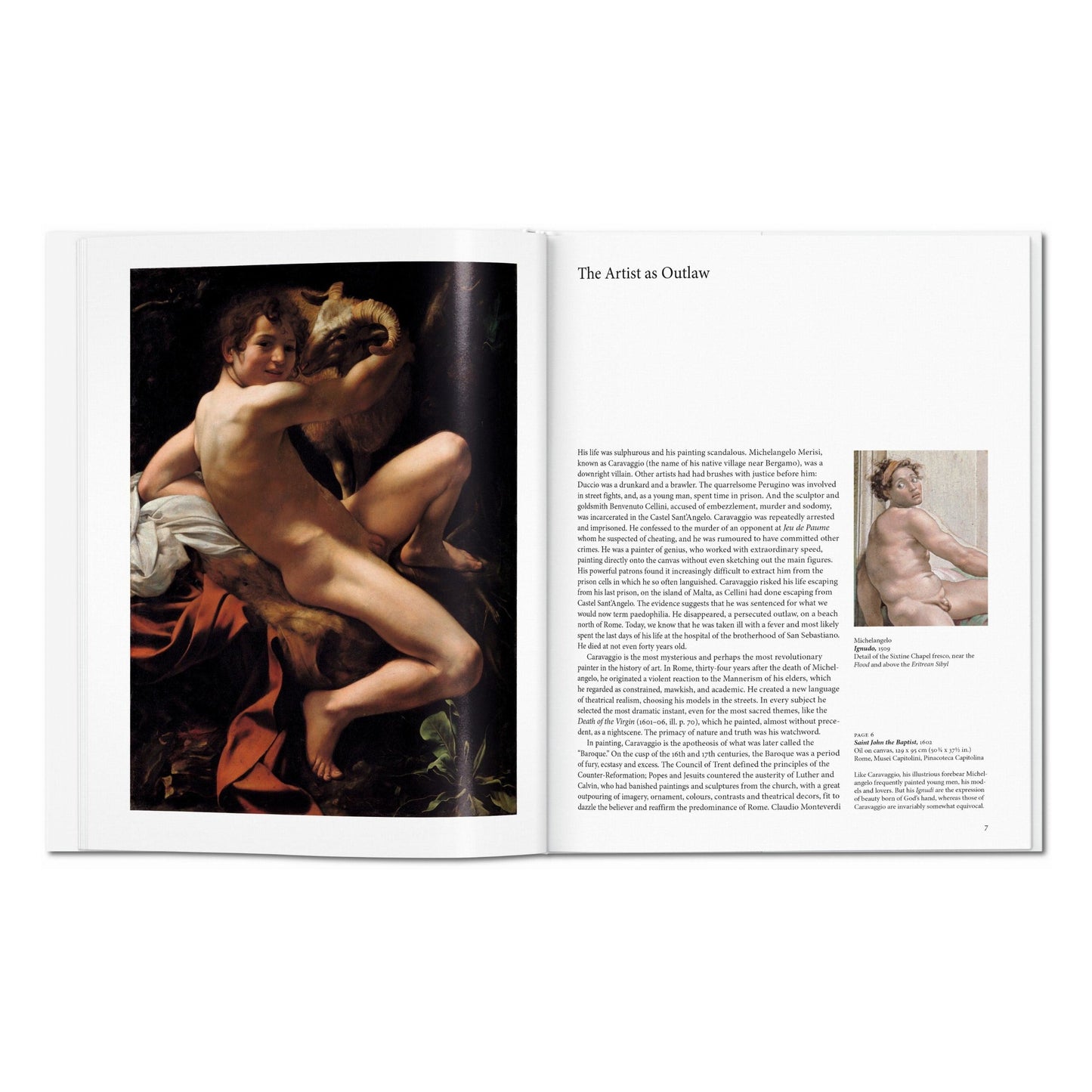 Caravaggio (English) Book