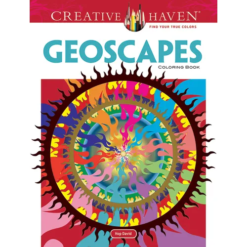 Creative Haven Geoscapes Coloring Book