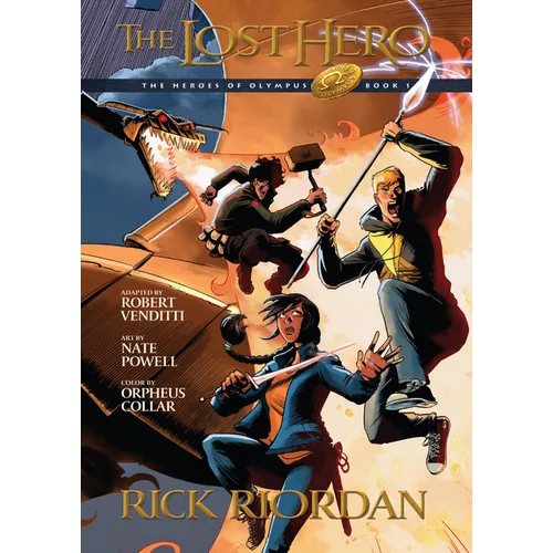 Heroes of Olympus, Book One: Lost Hero: The Graphic Novel, The-Heroes of Olympus, Book One