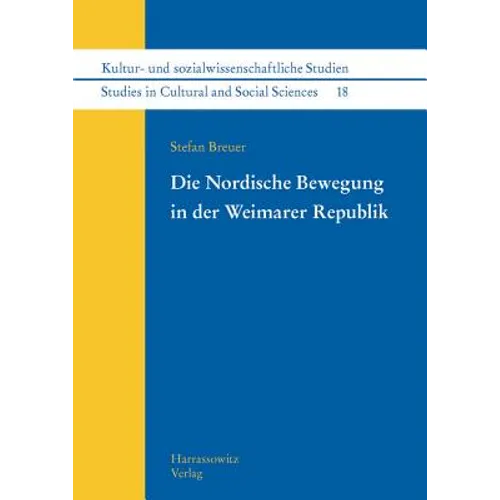 Die Nordische Bewegung in Der Weimarer Republik
