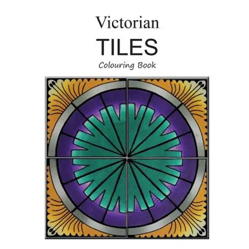 Victorian Tiles Colouring Book