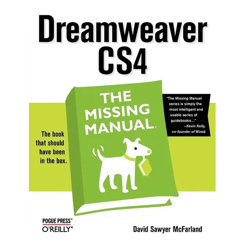 Dreamweaver Cs4: The Missing Manual