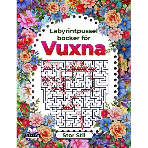 Labyrintpusselböcker för vuxna Stor stil, Hjärngymnastik för hög kognitiv förmåga: Logikspel för vuxna, kul och avkoppling
