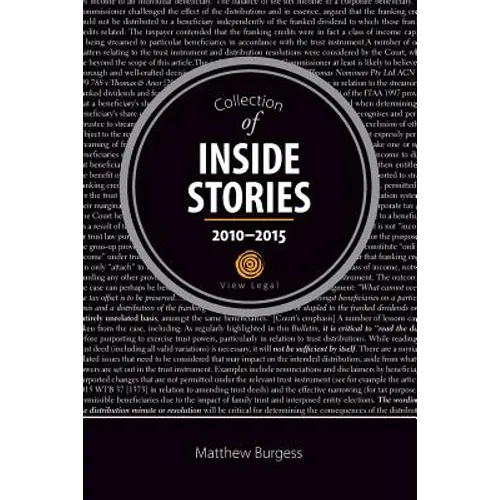 Collection of Inside Stories 2010 - 2015
