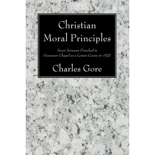 Christian Moral Principles