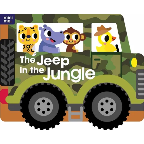 The Jeep in the Jungle: Shaped Board Book
