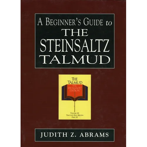 A Beginner's Guide to the Steinsaltz Talmud