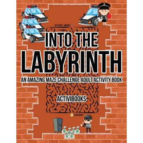Into the Labyrinth: An Amazing Maze Challenge Adult Activity Book