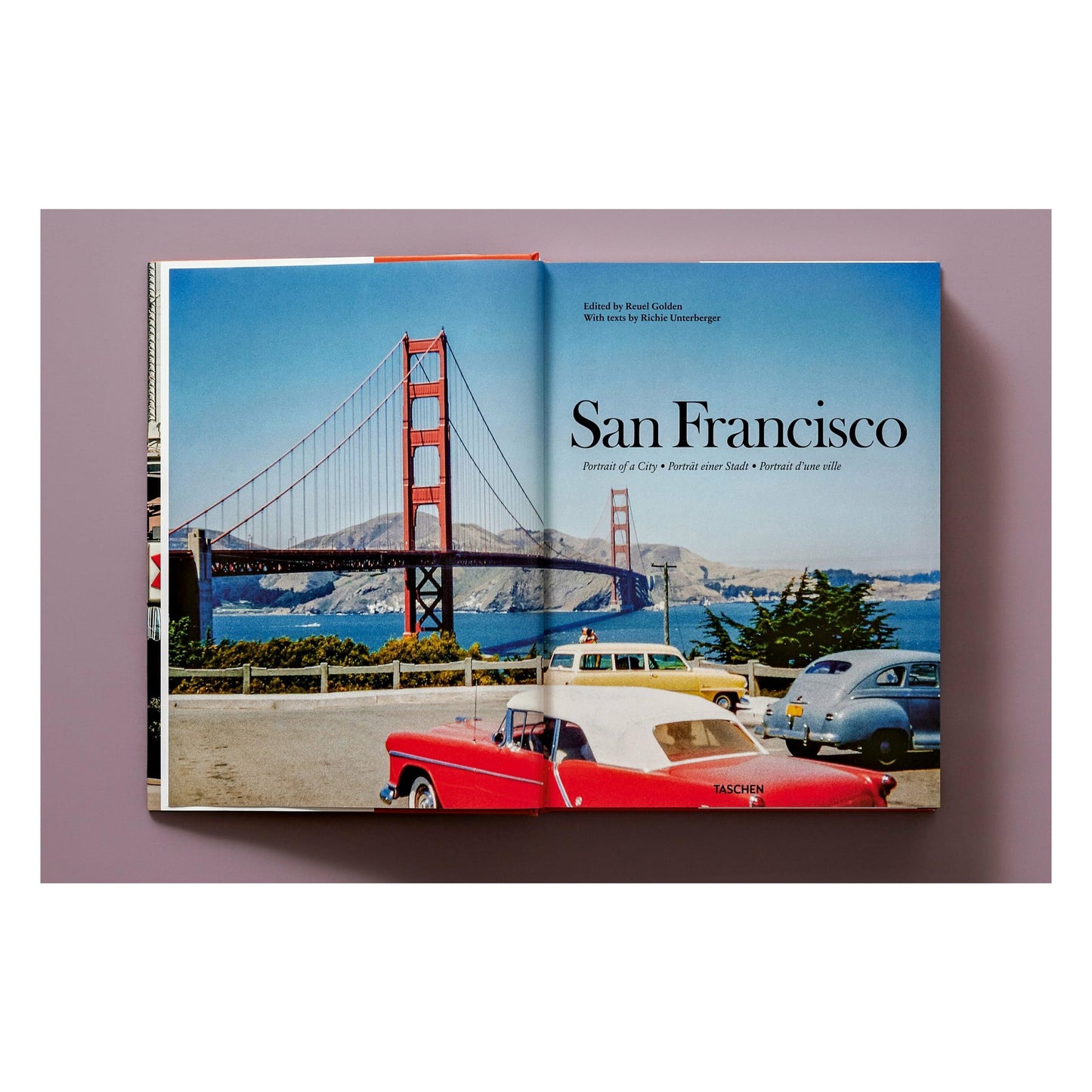 San Francisco. Portrait of a City (German, French, English) Book
