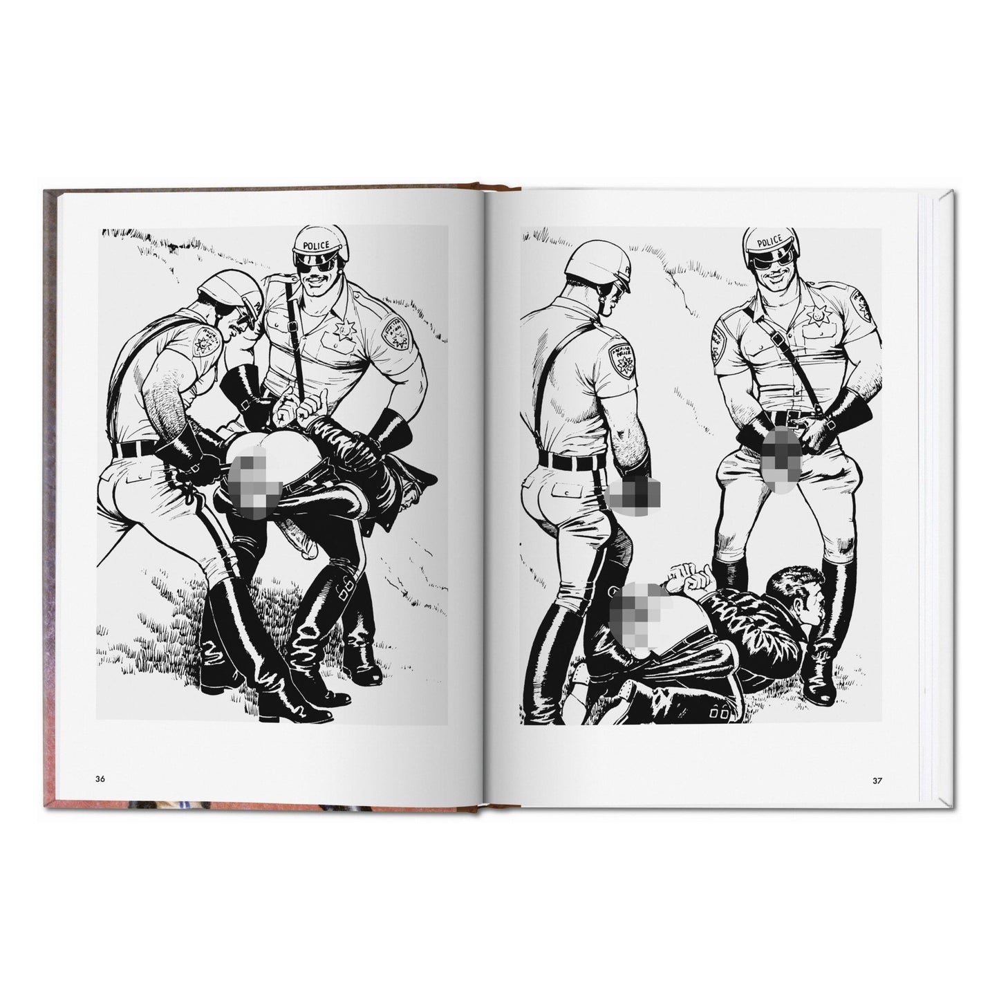 The Little Book of Tom. Cops & Robbers (German, French, English) Book