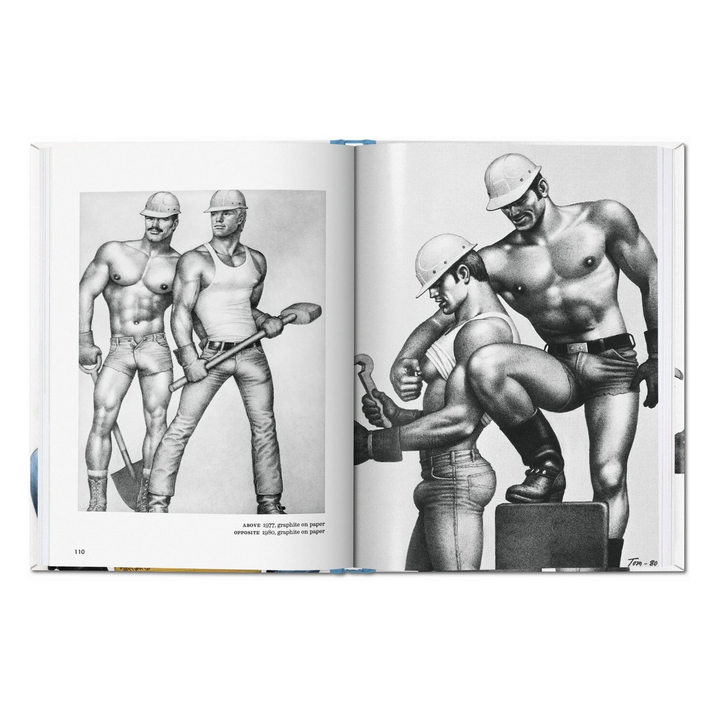 The Little Book of Tom. Blue Collar (German, French, English) Book