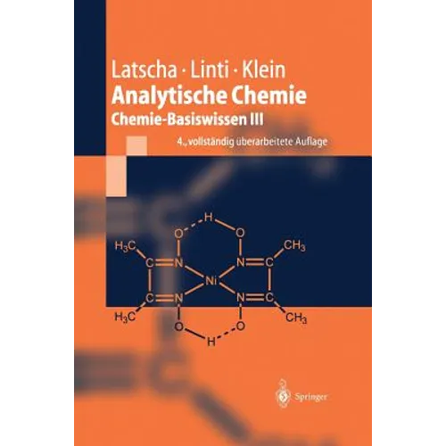 Analytische Chemie: Chemie--Basiswissen III