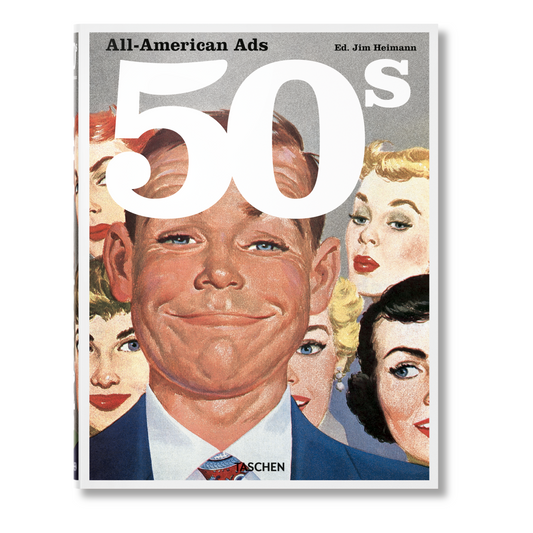 All-American Ads of the 50s (German, French, English) Book