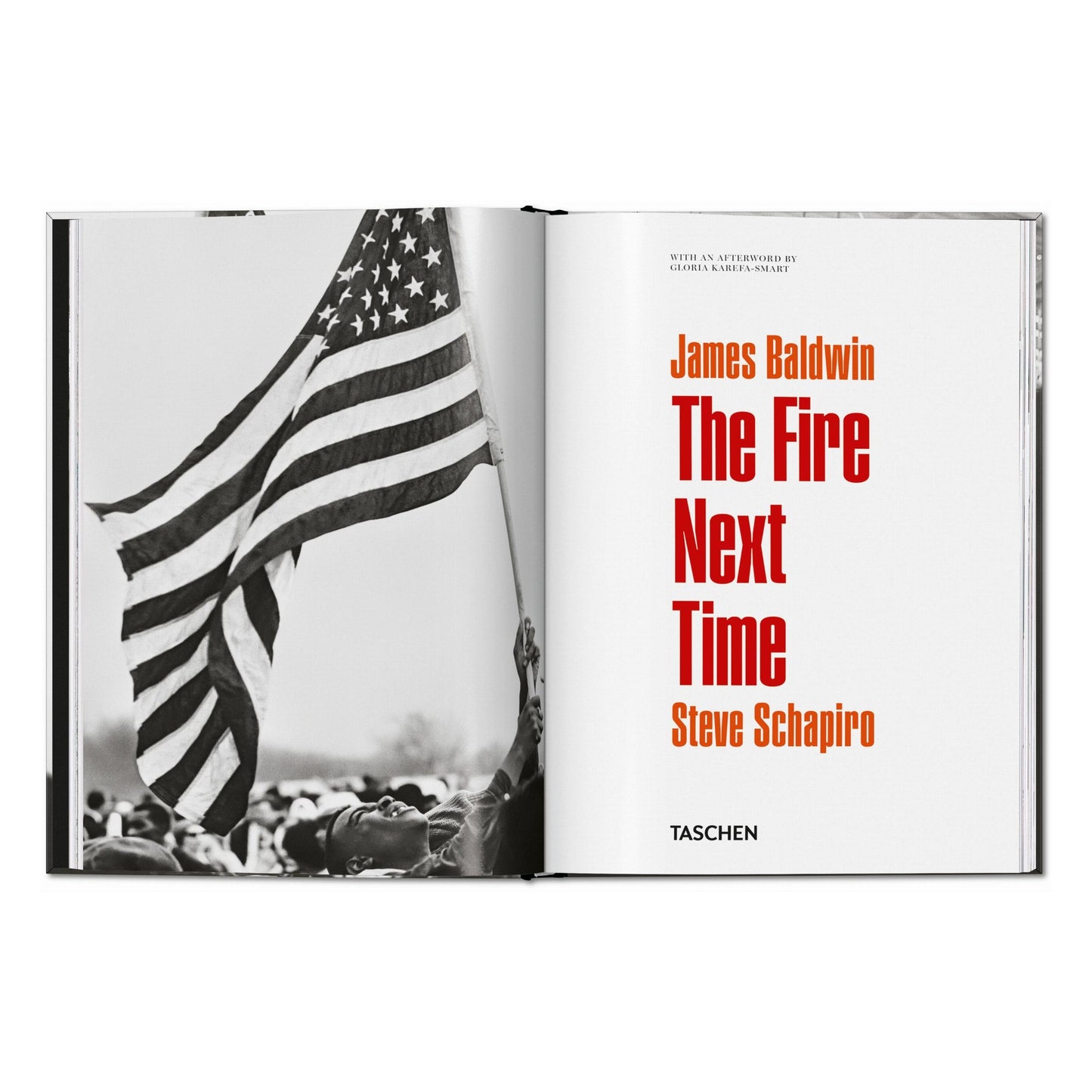 James Baldwin. Steve Schapiro. The Fire Next Time (English) Book