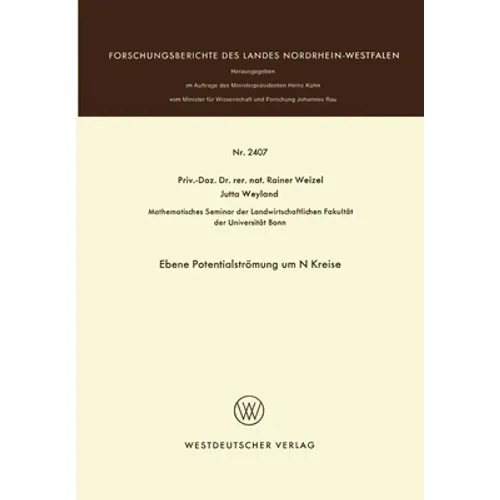 Ebene Potentialströmung um N Kreise