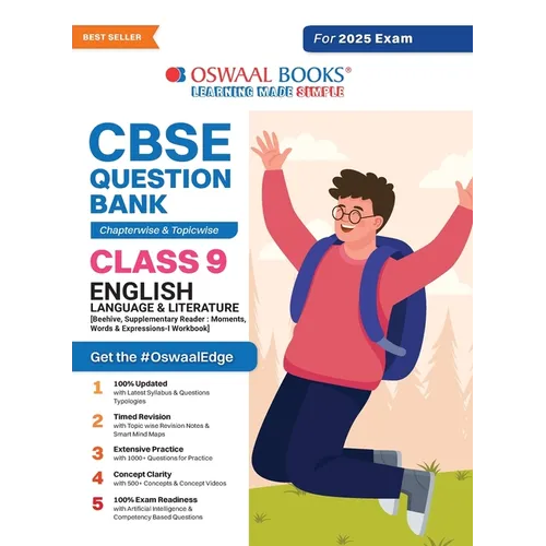 Oswaal CBSE Question Bank Class 9 English Language & Literature, Chapterwise and Topicwise Solved Papers For 2025 Exams