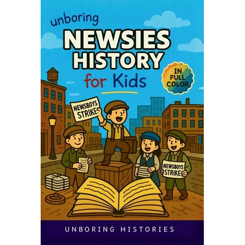 Unboring Newsies History for Kids: Funny, Interesting, Concise Guide to the Gritty World of Newsboys, Newspaper Wars, and the Wild True Stories Behind
