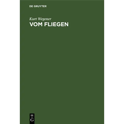 Vom Fliegen