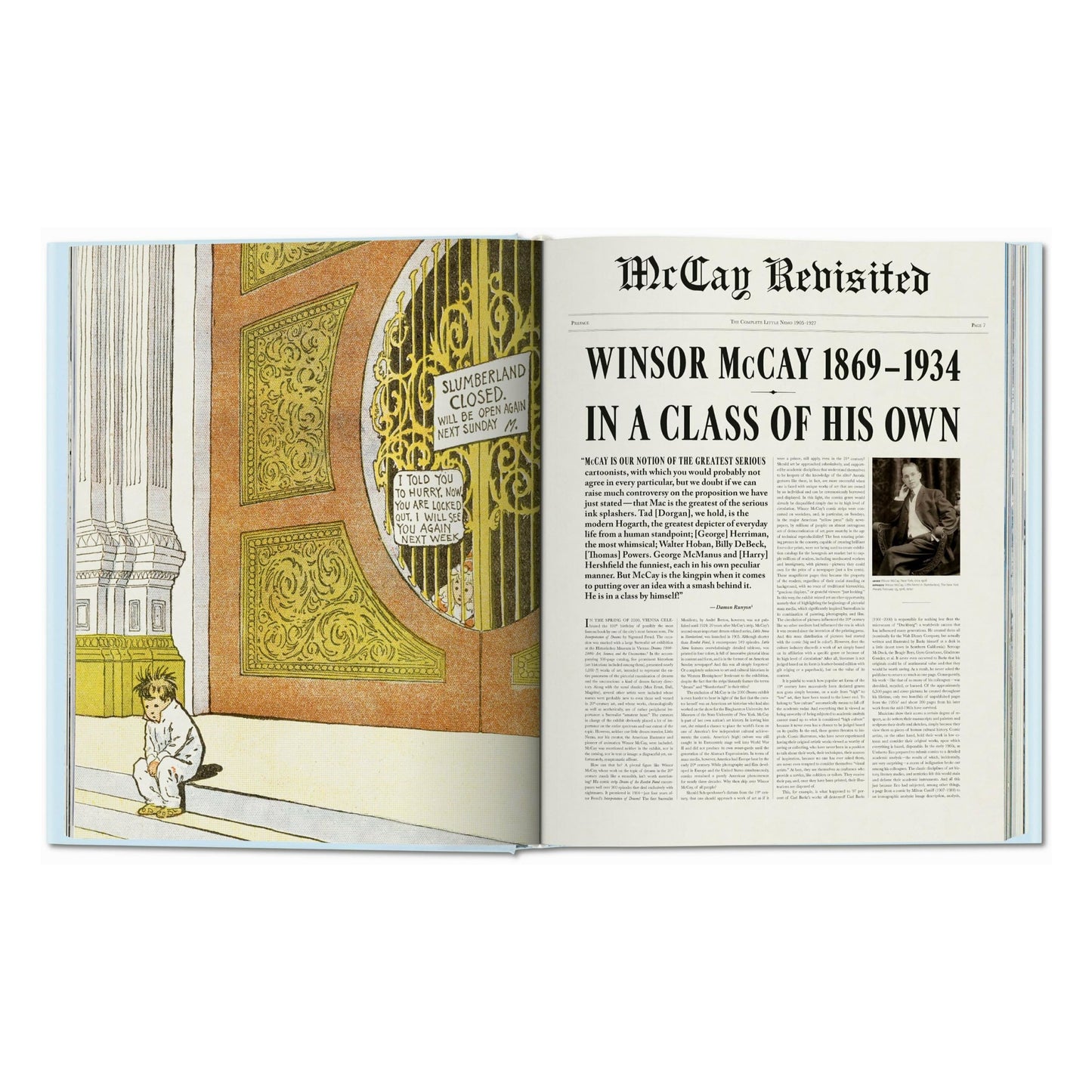 Winsor McCay. The Complete Little Nemo (German, French, English) Book