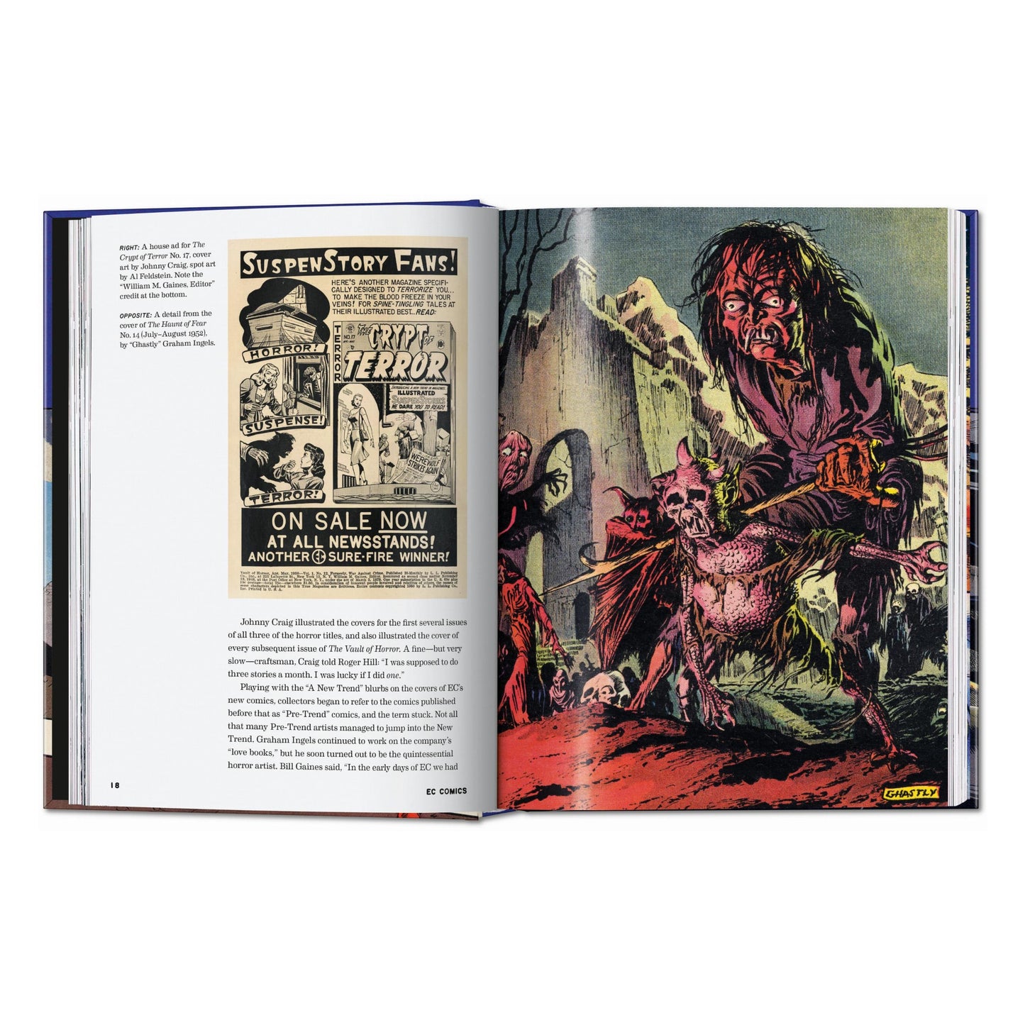 EC Comics. The New Trend 1950–54. 45th Ed. (English) Book