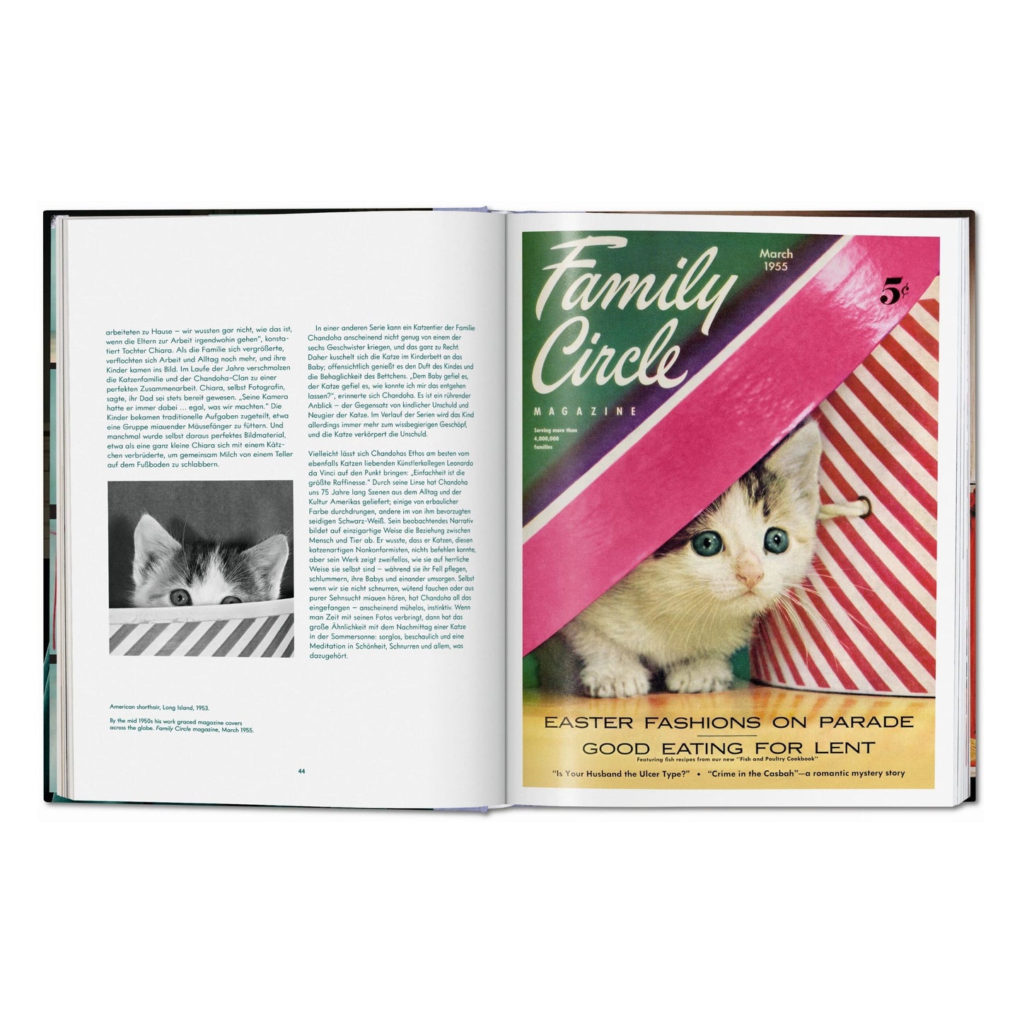 Walter Chandoha. Cats. Photographs 1942–2018 (German, French, English) Book