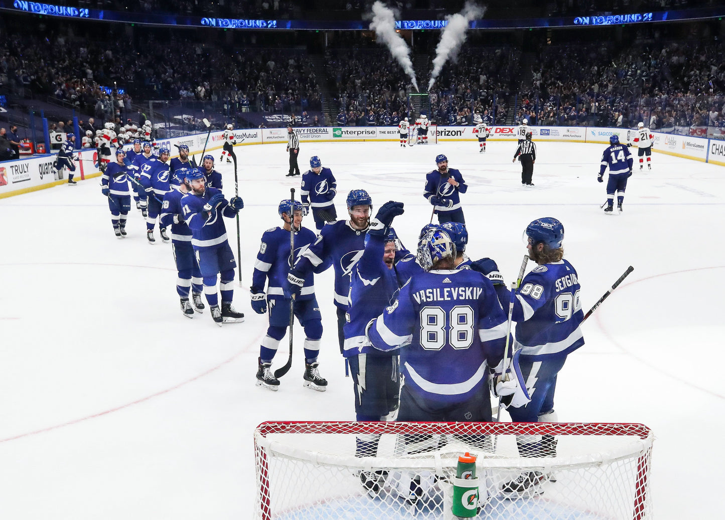 Striking Twice: The Tampa Bay Lightning Repeat as Champions in 2021 Book