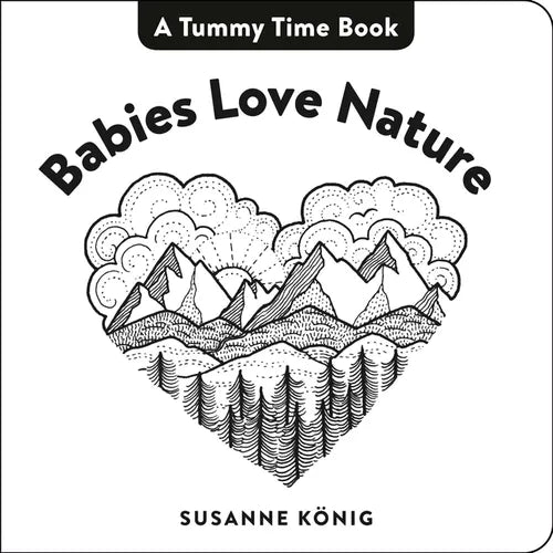 Babies Love Nature: High Contrast Black-And-White Art Throughout