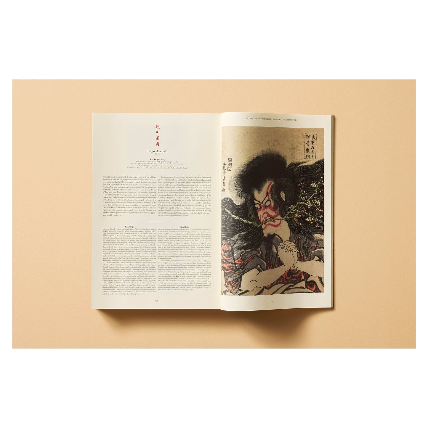 Japanese Woodblock Prints (German, French, English) Book