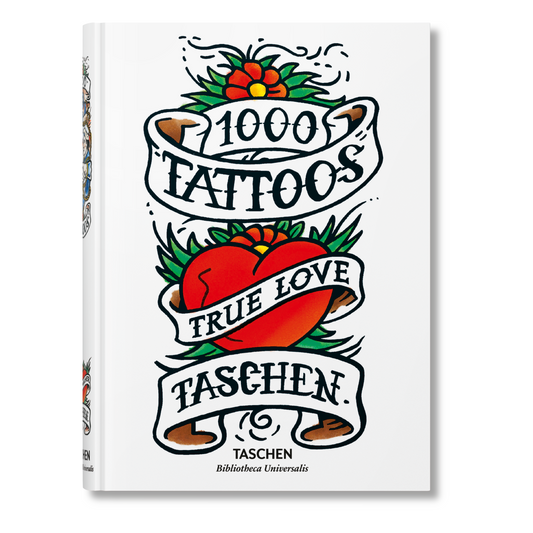 1000 Tattoos (German, French, English) Book