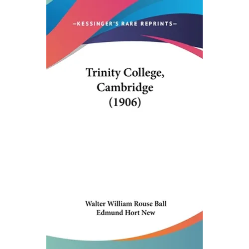 Trinity College, Cambridge (1906)