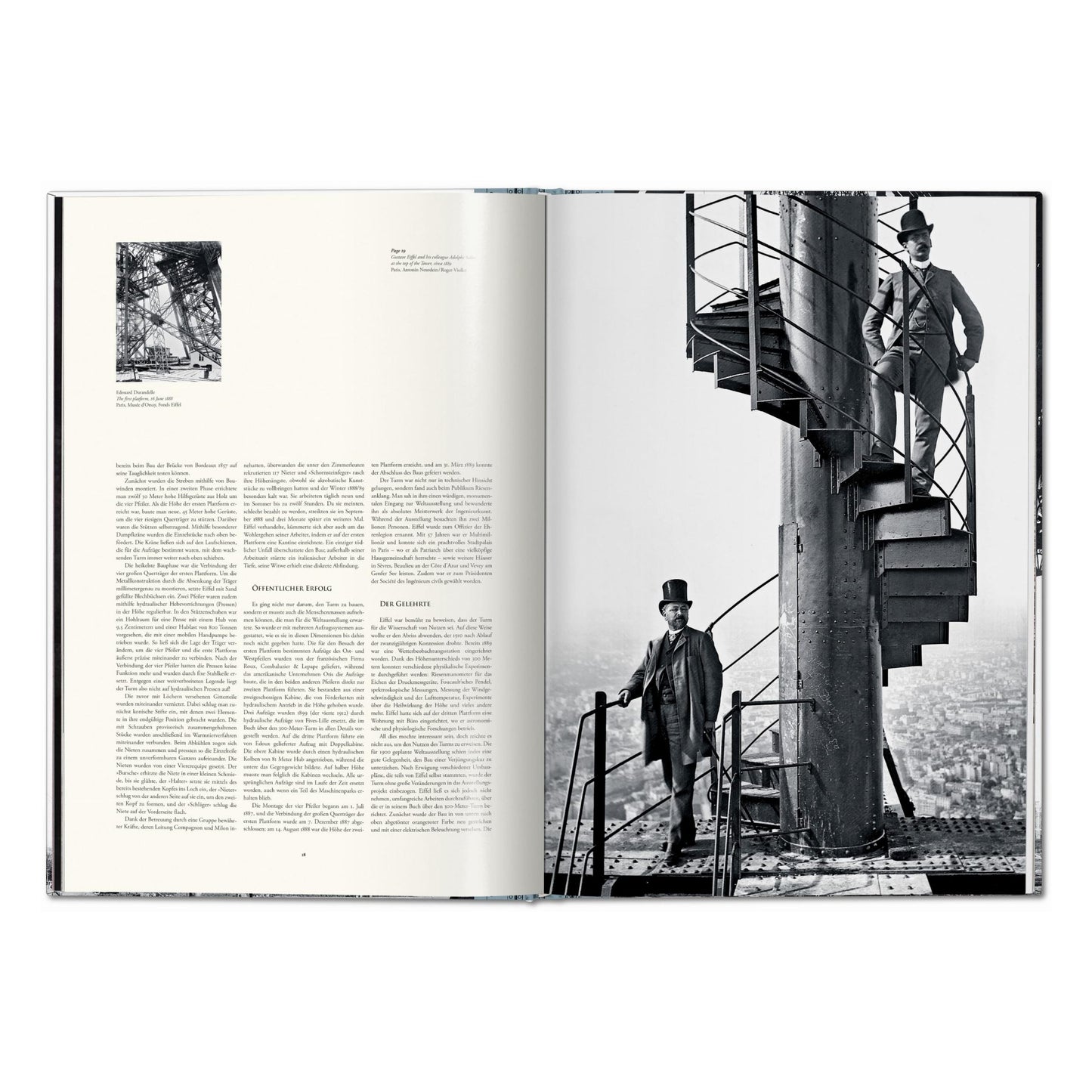 The Eiffel Tower (German, French, English, Italian) Book