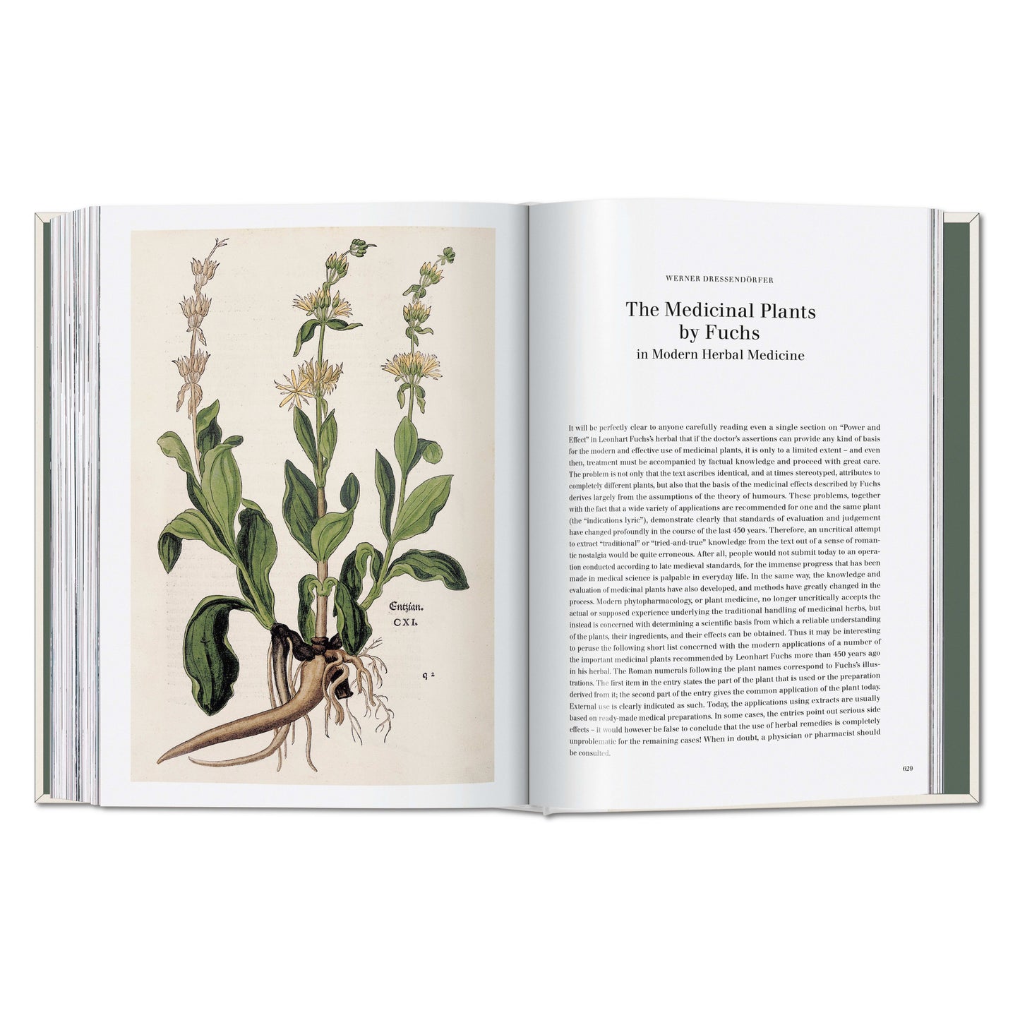 Leonhart Fuchs. The New Herbal (German, French, English) Book