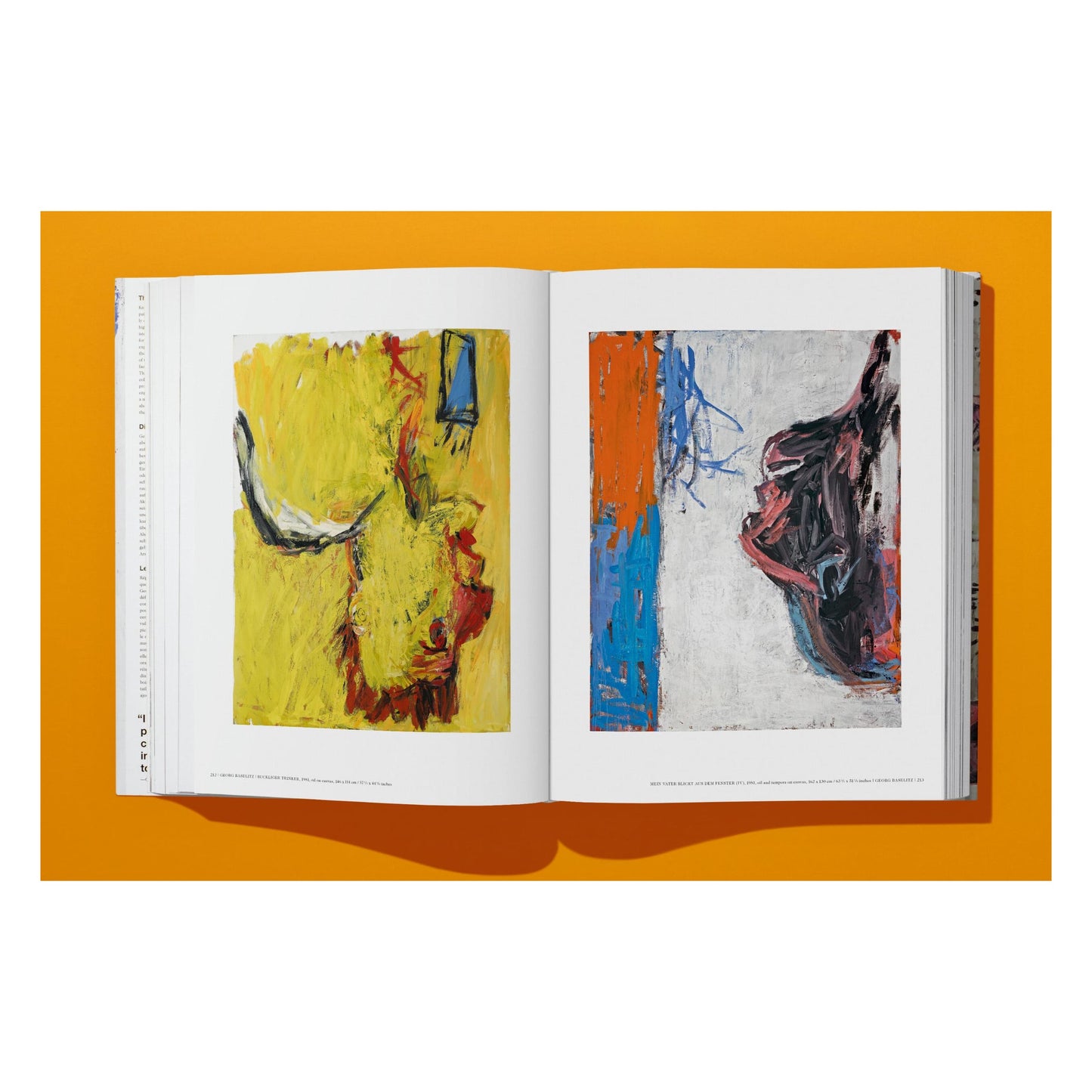 Georg Baselitz (German, French, English) Book