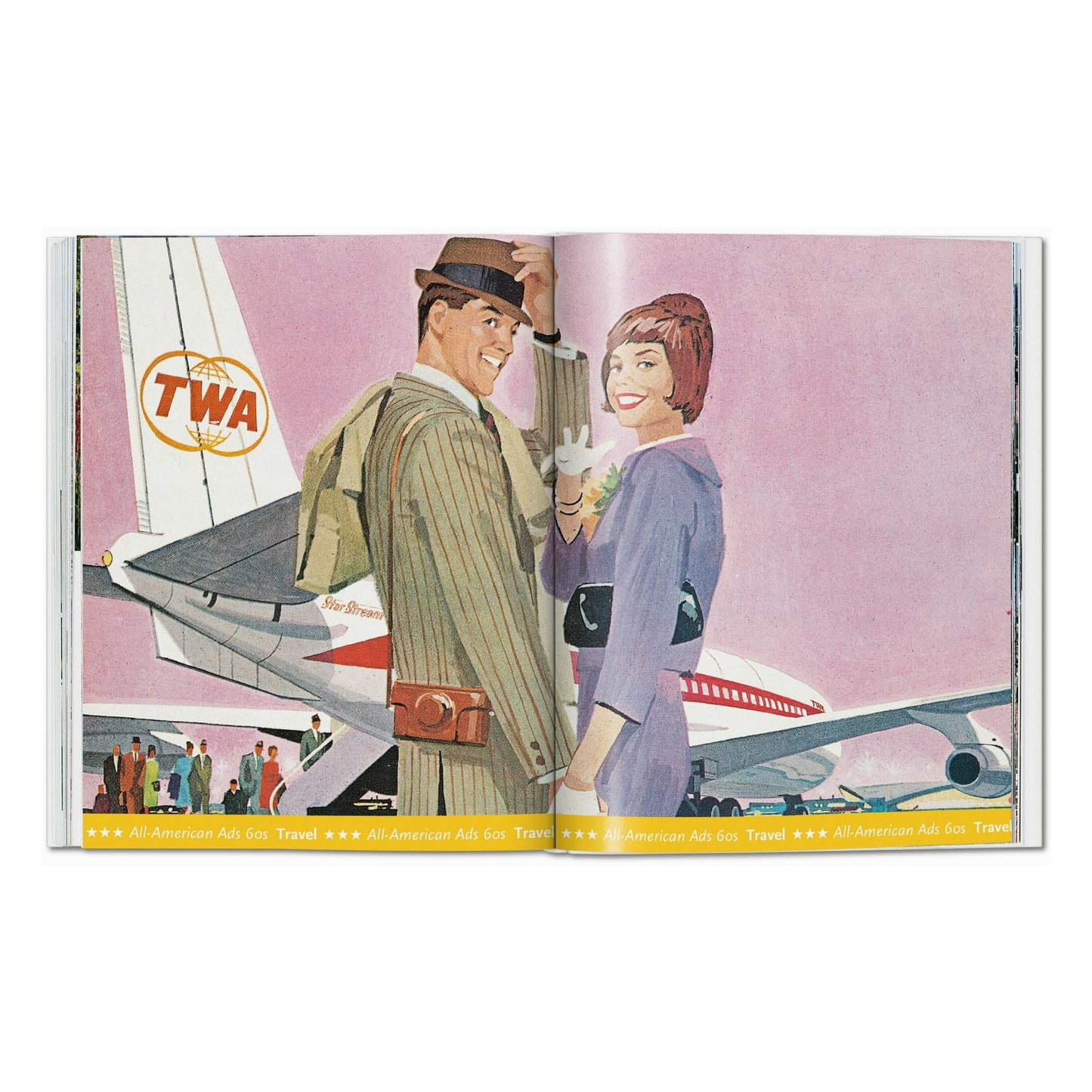 All-American Ads of the 60s (German, French, English) Book