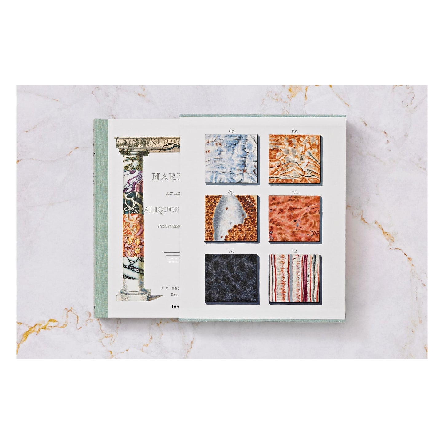 Jan Christiaan Sepp. The Book of Marble (German, French, English) (FFE) Book