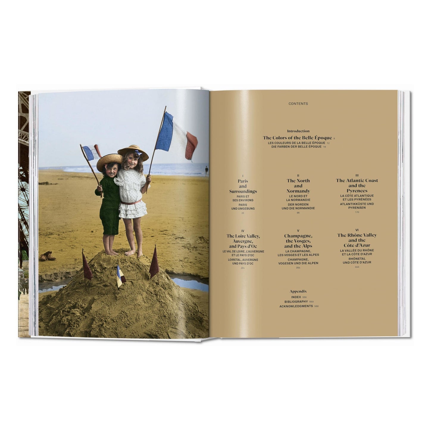 France 1900. A Portrait in Color (German, French, English) Book