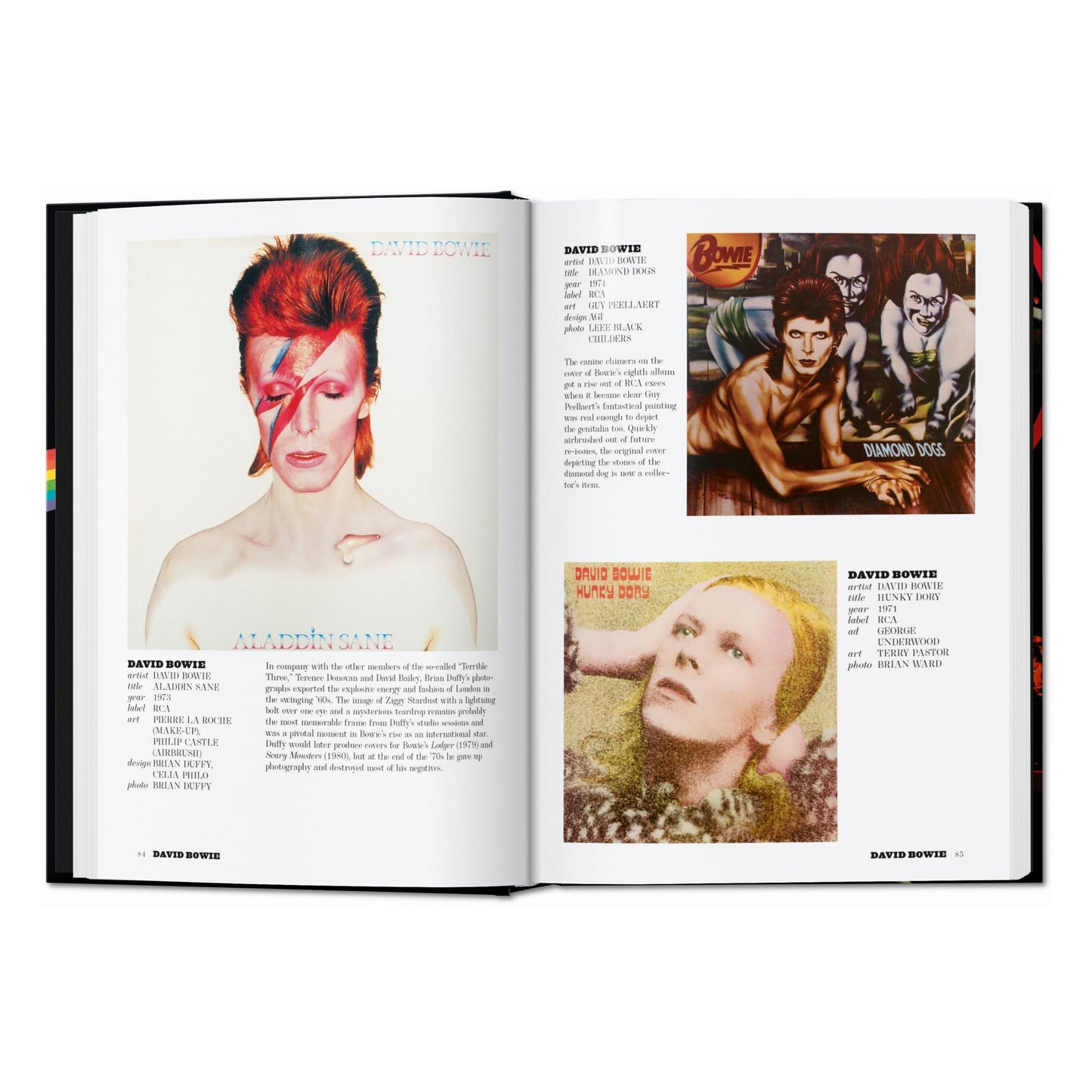 Rock Covers. 45th Ed. (German, French, English) Book