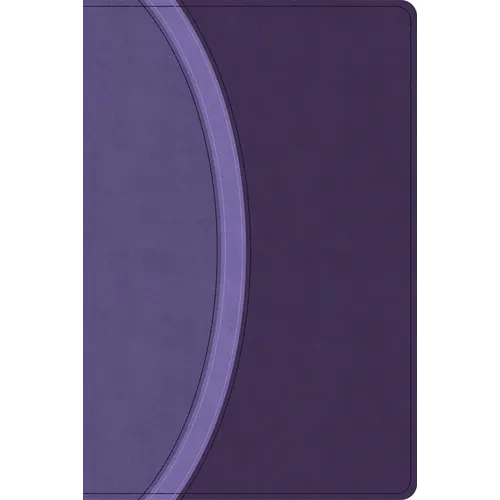 CSB Rainbow Study Bible, Purple Leathertouch (Limited Edition)
